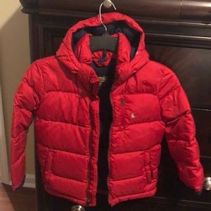 Ralph Lauren red jacket